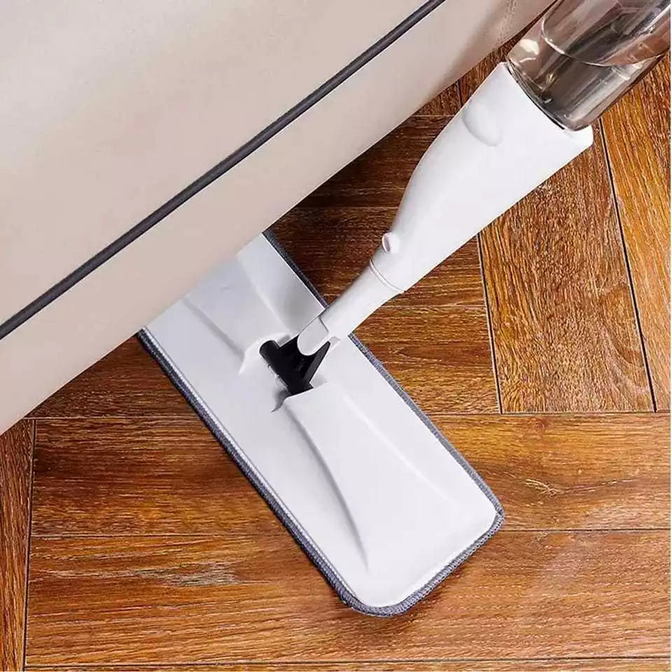 Mop Spray Giratório Limpeza Flash Mágico Rodo Esfregão Flat