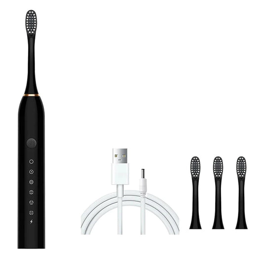 Escova de dentes elétrica recarregável Sonic IPX7