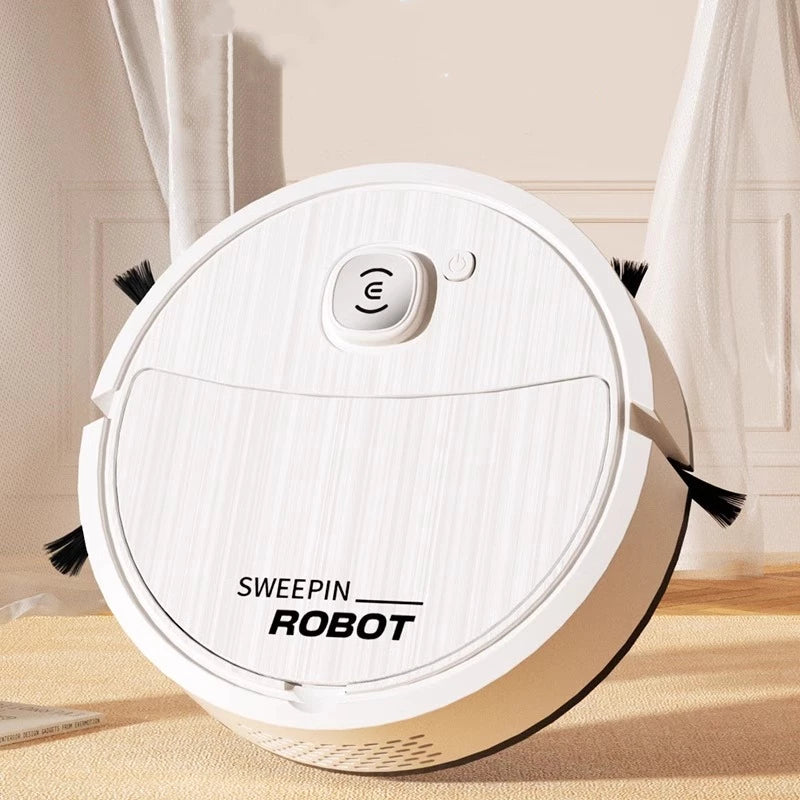 Robô Varredora/Aspirador De Pó Automática 3 Em 1 Limpeza Doméstica Robótico Inteligente E Silencioso