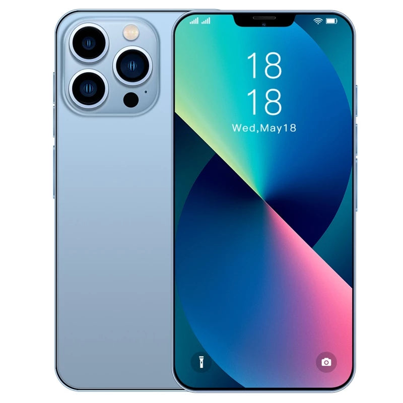 Celular Smartphone i13 Pro Max 6.7Polegadas 16+512GB Celulares Cartão Sim Duplo