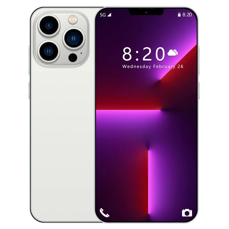 Celular Smartphone i13 Pro Max 6.7Polegadas 16+512GB Celulares Cartão Sim Duplo