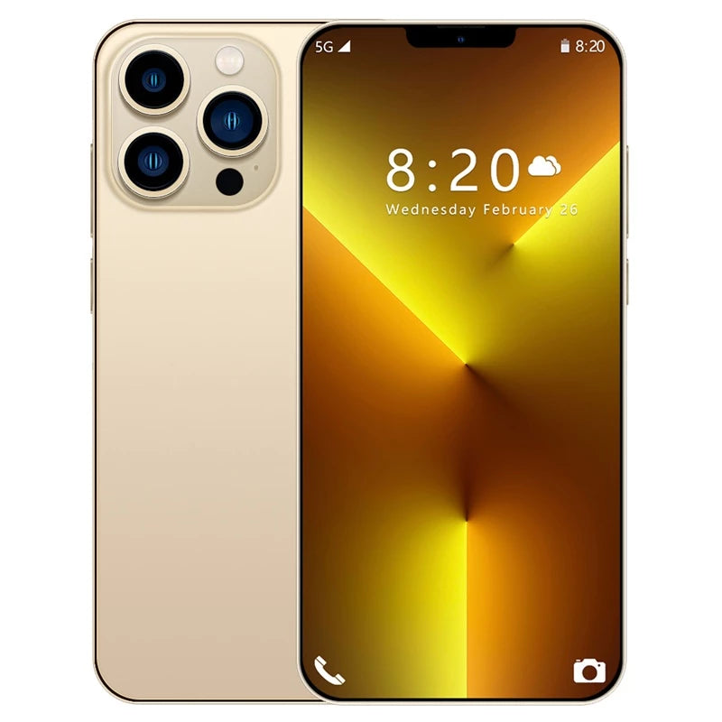 Celular Smartphone i13 Pro Max 6.7Polegadas 16+512GB Celulares Cartão Sim Duplo