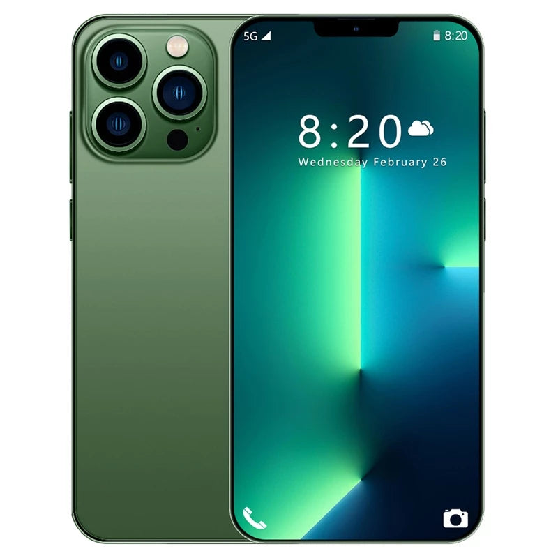 Celular Smartphone i13 Pro Max 6.7Polegadas 16+512GB Celulares Cartão Sim Duplo