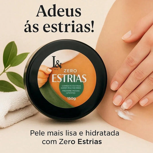 Creme Zero Estrias Removedor Anti Estrias Trata E Previne 150g - L&Beauty