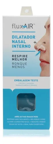Flux Air Clip Dilatador Nasal Respire Melhor 😴🌙 2 Unidades sendo um dispositivo Médio e outro Grande