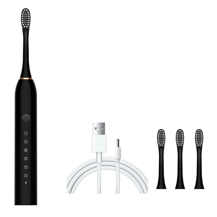 Escova de dentes elétrica recarregável Sonic IPX7