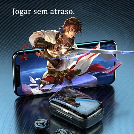 Kit M10 Bluetooth 5.3 Fones de ouvido sem fio