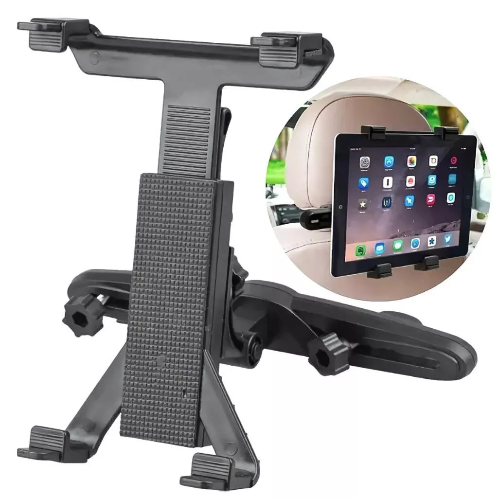 Suporte Veicular Encosto Cabeça Banco Ipad Tablet 7 a 11 Polegadas