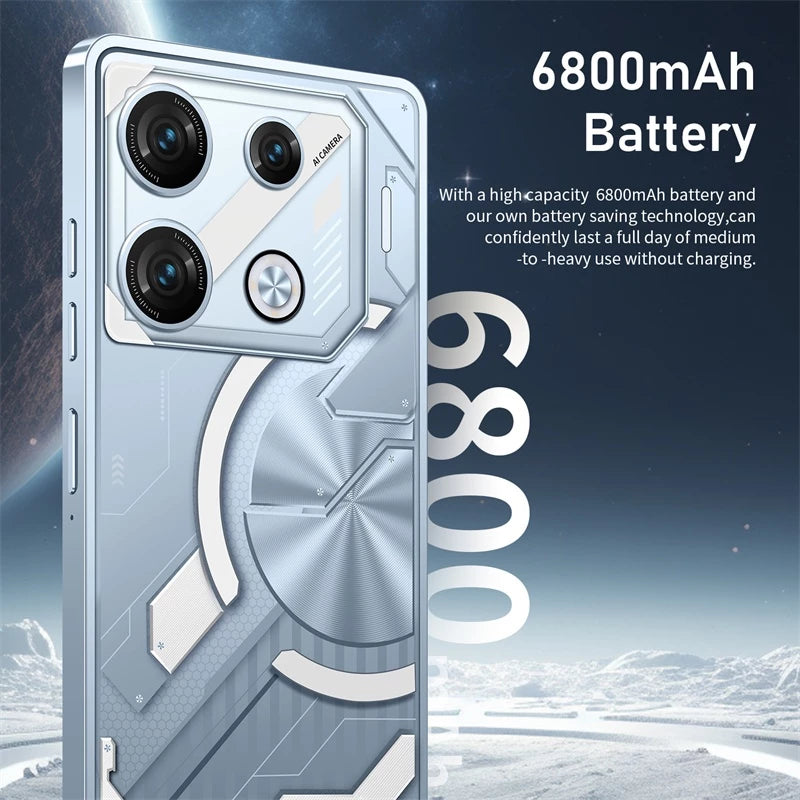 Celular GT10 Pro 16+1TB Smartphone 7,3 Polegadas